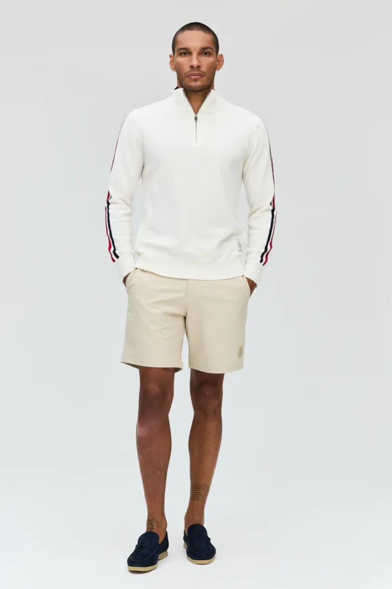 Bilde av LES ARCS Etienne half zip M white